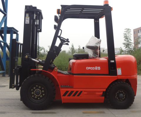 Direção motriz Diesel Camião em empilhadeira Forco comprimento 1,07-2,5 metros Largura de forco 120-200mm