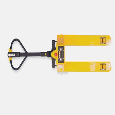 A C.C. viaja de automóvel o caminhão de pálete motorizado com tensão do pneumático 24v do plutônio do comprimento 1220mm da forquilha